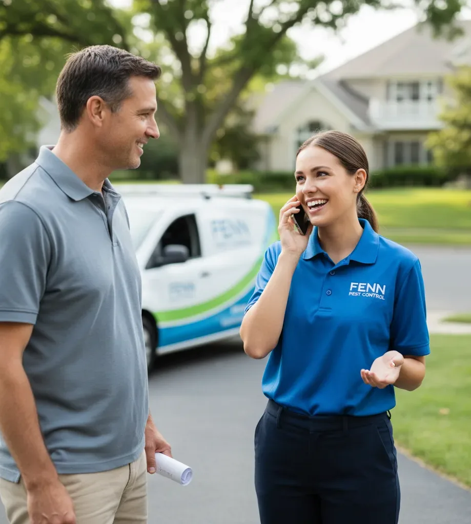Fenn Pest Control customer support in Portland